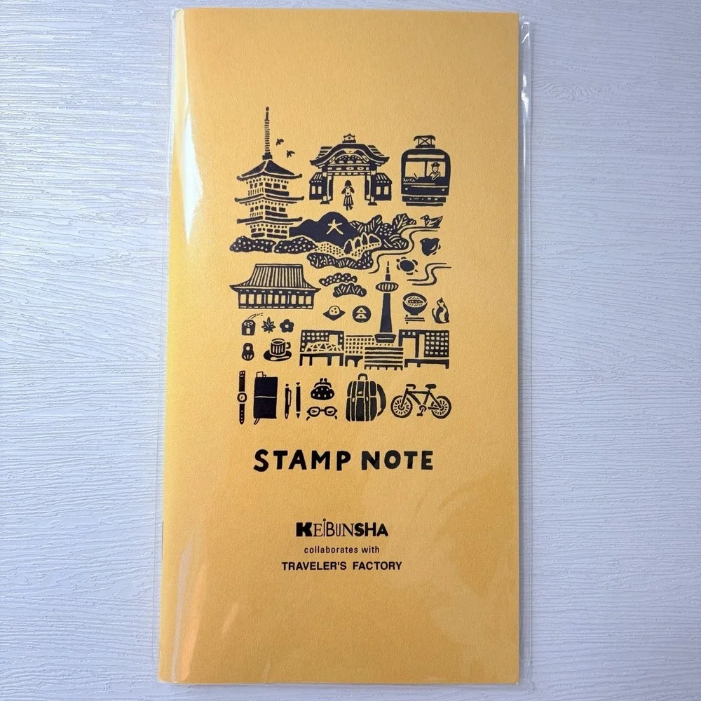 NEW Traveler's Notebook Stamp Note Regular Refill Keibunsha JAPAN
